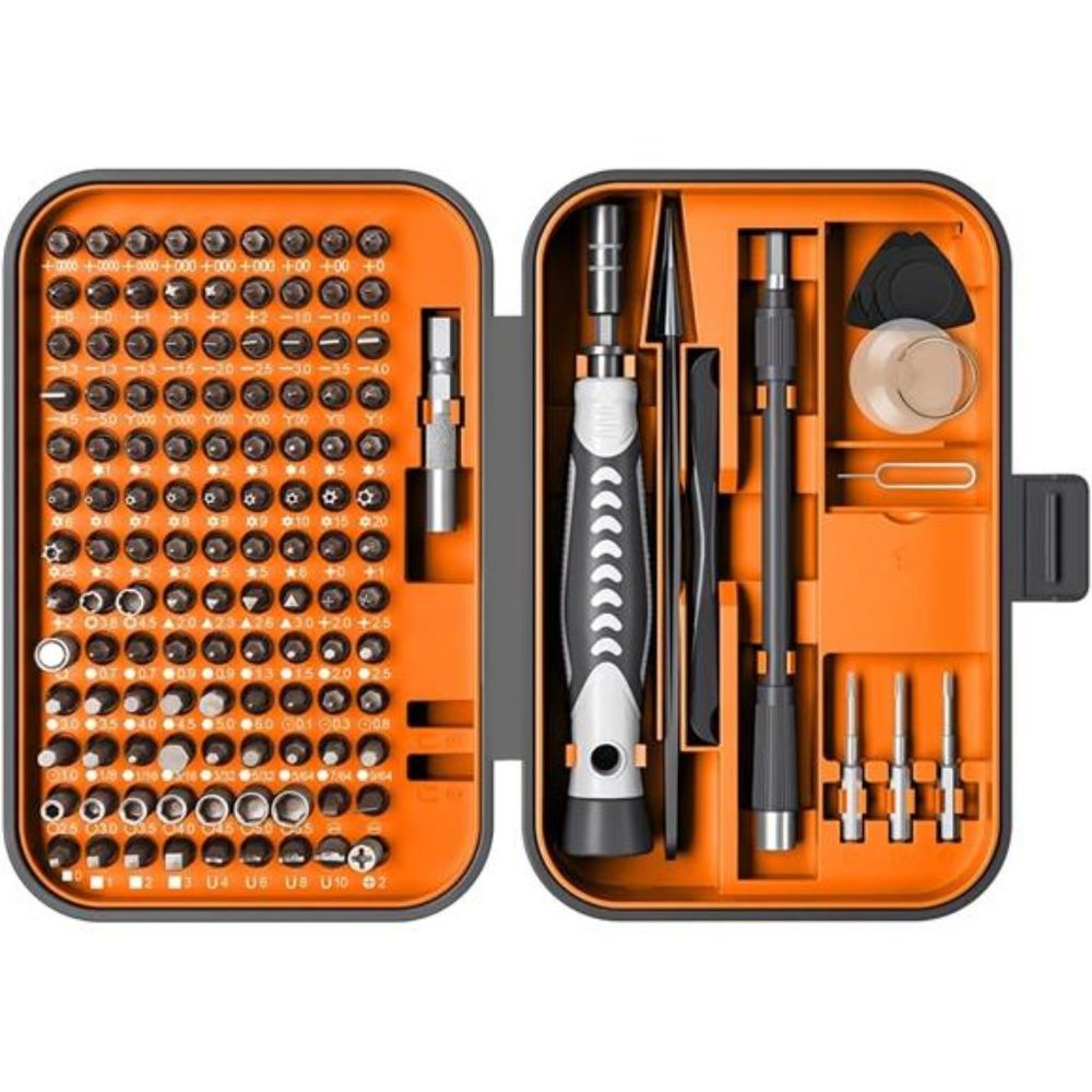 Precision Screwdriver Set, 130 in 1 with 120 bits Repair Tool Kit, Magnetic